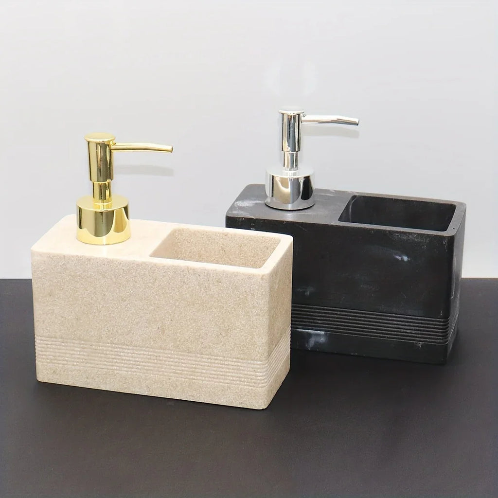Kitchen Multi-Functional Cleaner Soap Dispenser, Manual Press Pump for Dish Soap and Sponge Storage, Dish Soap Dispenser, Dish Soap Dispenser with Sponge House Of Avana