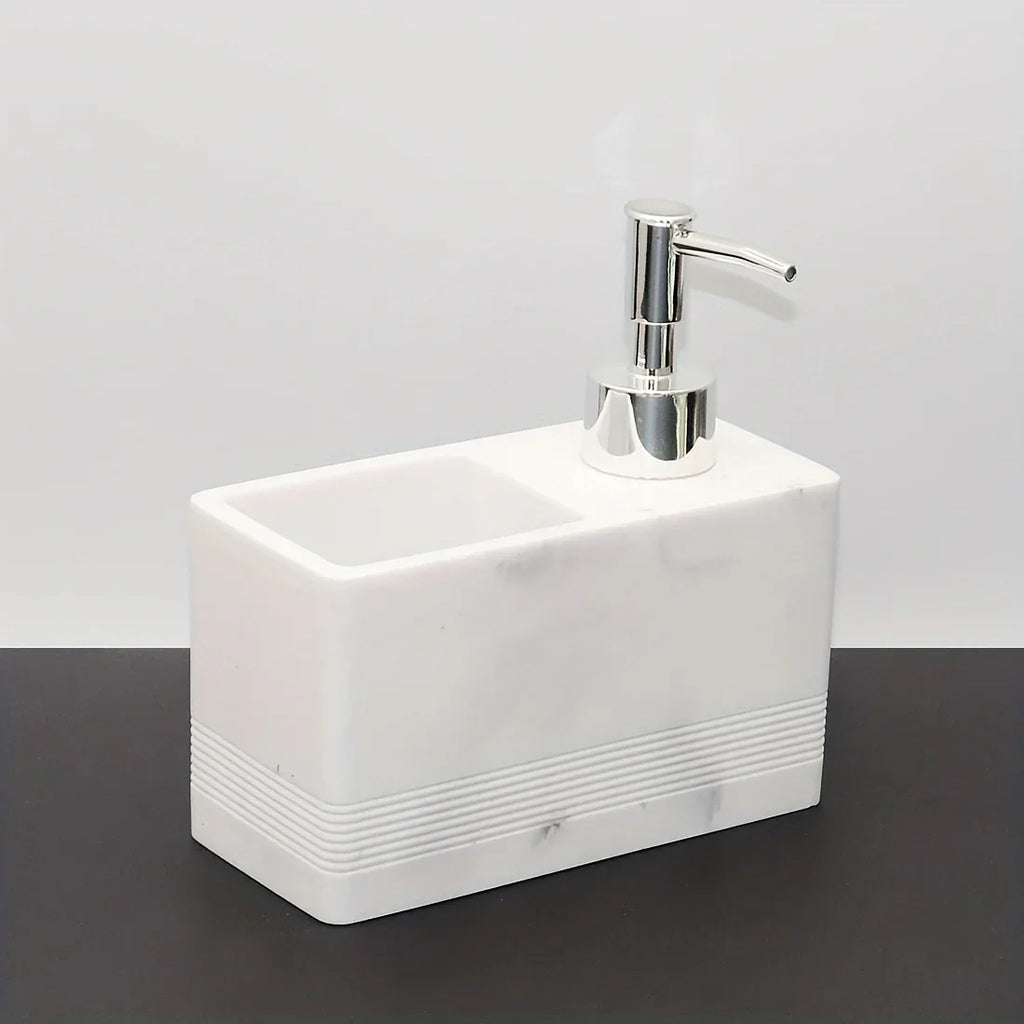 Kitchen Multi-Functional Cleaner Soap Dispenser, Manual Press Pump for Dish Soap and Sponge Storage, Dish Soap Dispenser, Dish Soap Dispenser with Sponge House Of Avana
