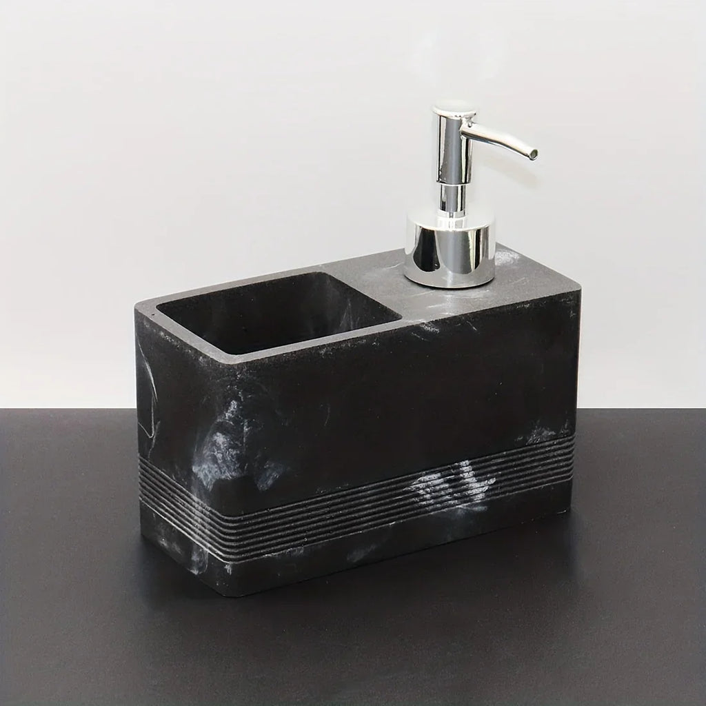 Kitchen Multi-Functional Cleaner Soap Dispenser, Manual Press Pump for Dish Soap and Sponge Storage, Dish Soap Dispenser, Dish Soap Dispenser with Sponge House Of Avana