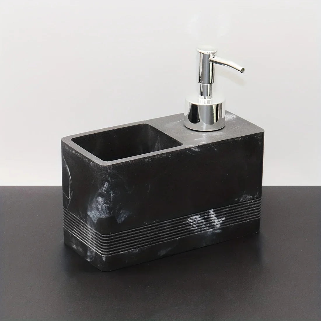 Kitchen Multi-Functional Cleaner Soap Dispenser, Manual Press Pump for Dish Soap and Sponge Storage, Dish Soap Dispenser, Dish Soap Dispenser with Sponge House Of Avana