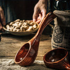 [Ergonomic Kitchen Spoon] 1pc Kitchen Spoon - Ergonomic Handle, Durable Construction | Non-Slip Grip, Compact Design for Precise Measuring, Scooping, Serving - Ideal for Baking, Cooking, Soup Serving - Safe for Home & Profess House Of Avana