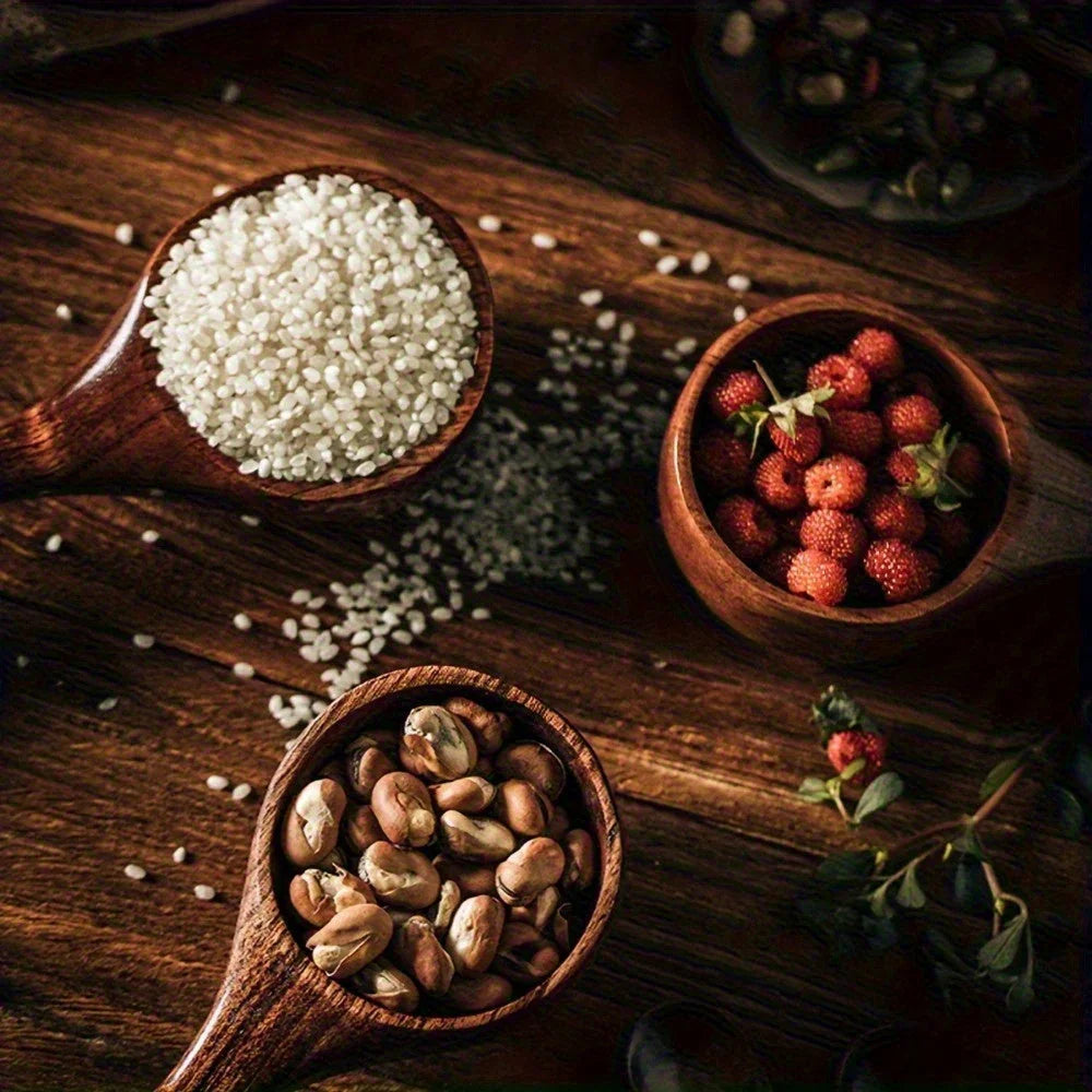 [Ergonomic Kitchen Spoon] 1pc Kitchen Spoon - Ergonomic Handle, Durable Construction | Non-Slip Grip, Compact Design for Precise Measuring, Scooping, Serving - Ideal for Baking, Cooking, Soup Serving - Safe for Home & Profess House Of Avana [[SKU:HOA-MSC-005]]