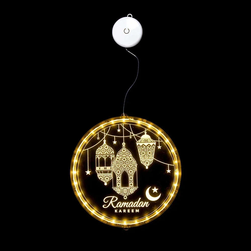 Lamp - LED Ramadan Eid Mubarak 12.5cm