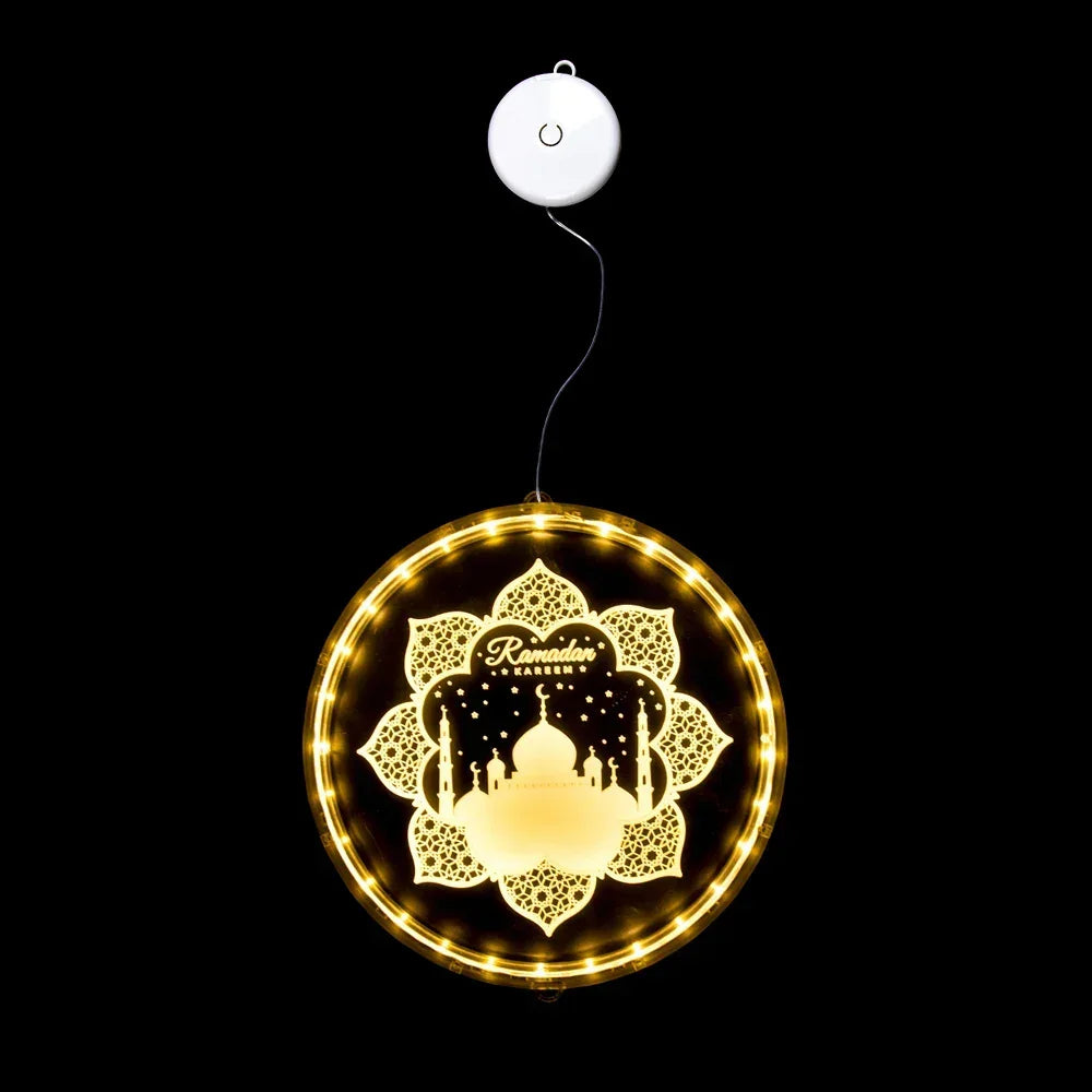 Lamp - LED Ramadan Eid Mubarak 12.5cm