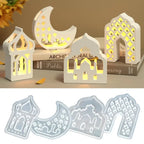 Lampshade - Hollow Silicone Moon Candle Holder