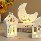 Lampshade - Hollow Silicone Moon Candle Holder