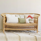 Landscapes Block Throw Pillow Kanju Interiors
