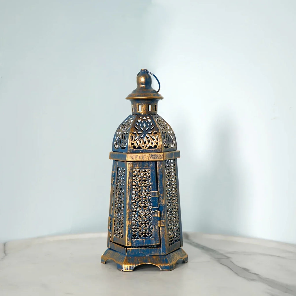 Lantern - Matte Metal Tabletop