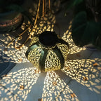 Lantern - Solar Iron Moroccan Large