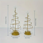 [Christmas Decorations] 7 Colorful Lights Large Christmas Tree Night Light | Crystal Diamond Design, Battery-Powered Indoor/Outdoor Decor for Home, Garden, Office, Party House Of Avana