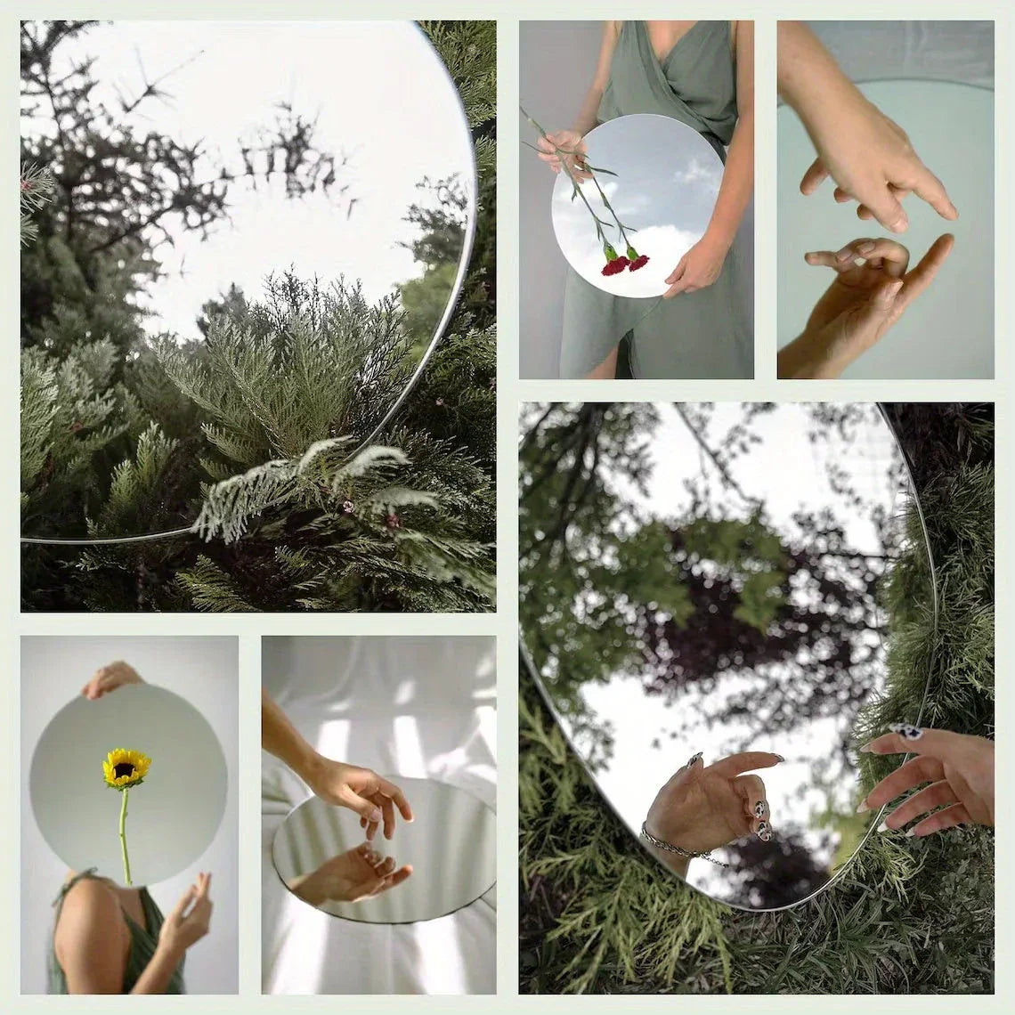 Large Modern Wave Mirror - Full-Length Vertical design with Curve, Elegant Bedroom Living Room Decor, Easy Installation No Wiring Needed, Durable for Home or Commercial Spaces, Wall Mirrors for Living Room, Easyinstallation M House Of Avana