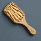 Large Paddle Style Bamboo Hairbrush Zero Waste Outlet
