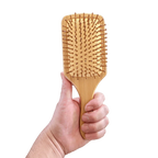 Large Paddle Style Bamboo Hairbrush Zero Waste Outlet