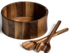 Large Salad Bowl with Servers - 328B3