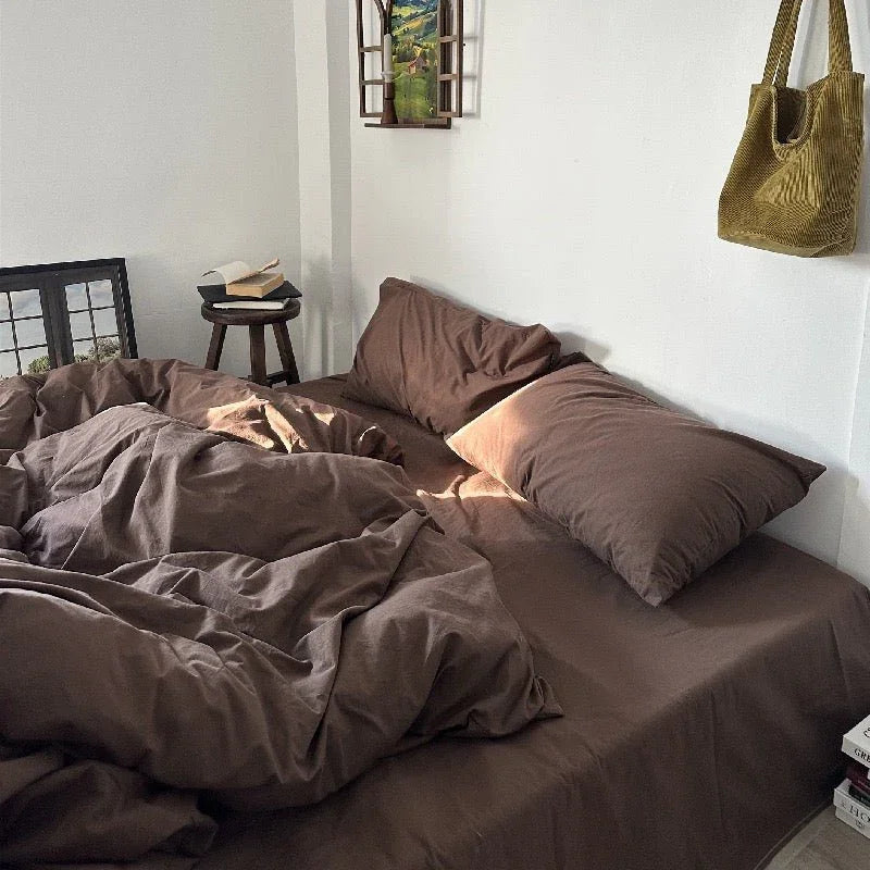 Latte Bedding Set / Brown