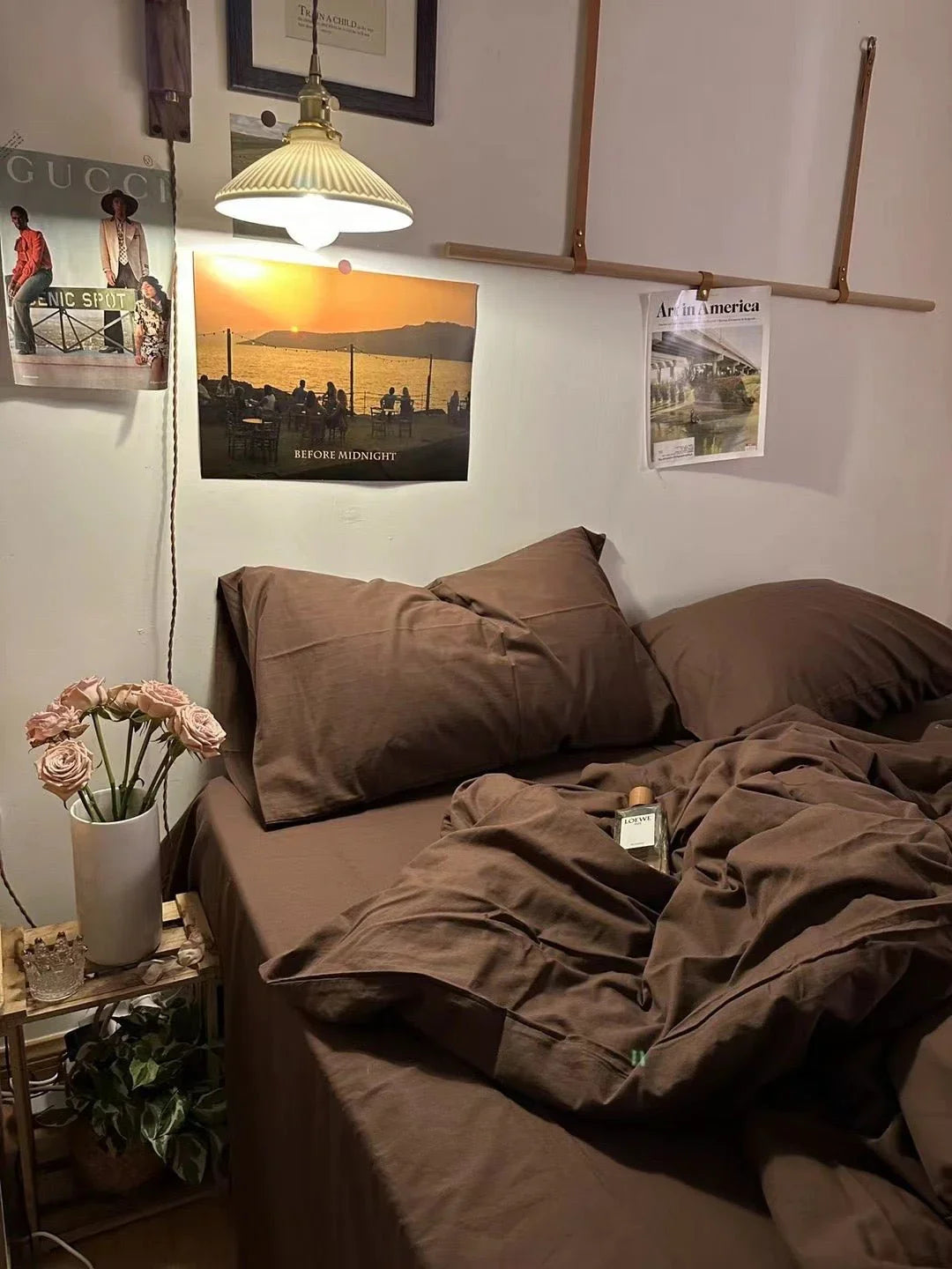 Latte Bedding Set / Brown