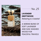 Lavender Driftwood Car Diffuser Grand Candles LLC
