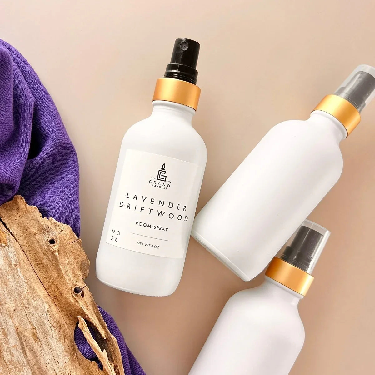 Lavender Driftwood Room & Linen Spray Grand Candles LLC