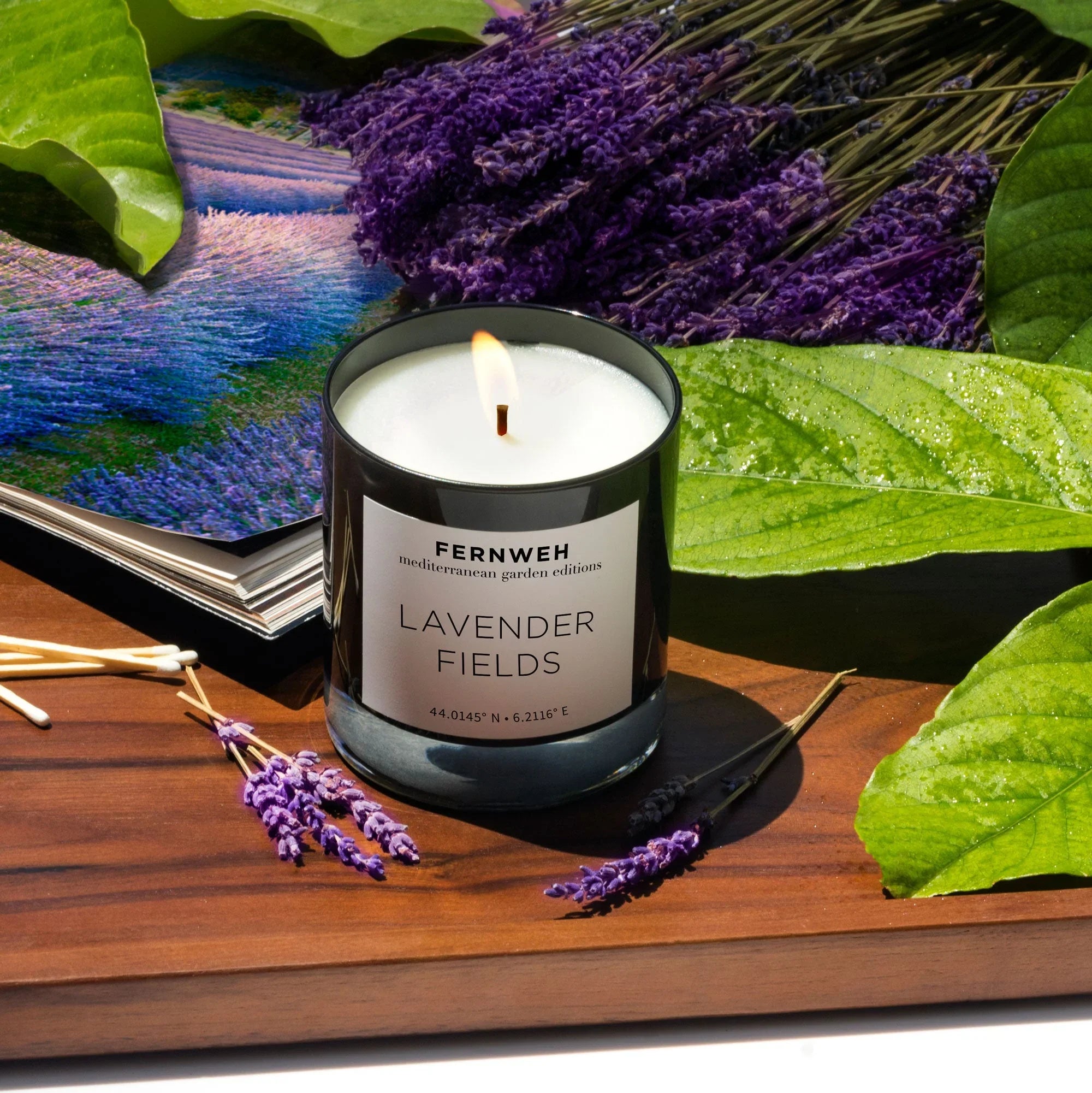 Lavender Fields Scented Soy Candle Fernweh Editions
