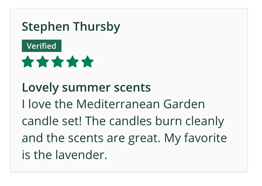 Lavender Fields Scented Soy Candle Fernweh Editions