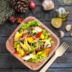 Bosnal - Palm Leaf Biodegradable Bowls, Inch, Square - House Of Avana