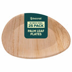 Bosnal - Palm Leaf Biodegradable Plates, Inch, Oval - House Of Avana