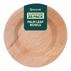 Bosnal - Palm Leaf Biodegradable Bowls, 9.5 Inch Round Soup Bowl - House Of Avana