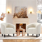 Brown leather accent chair with ergonomic back, modern style - House of Avana