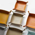 Leather Desktop Organizer Tray for Tabletop - House Of Avana