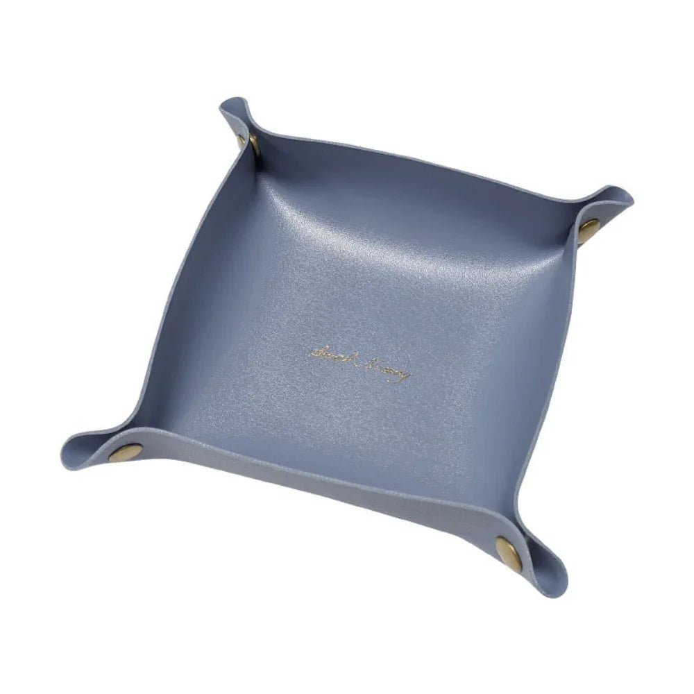 Leather Desktop Organizer Tray for Tabletop - House Of Avana