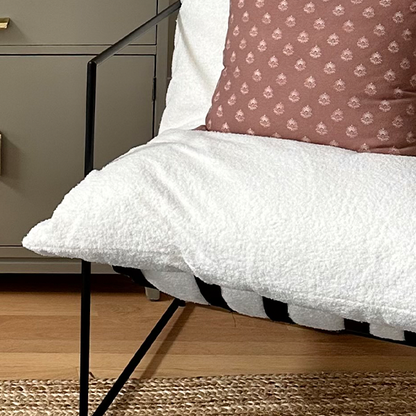 Modern Lounge Chair with Removable Cushion Decor Steals