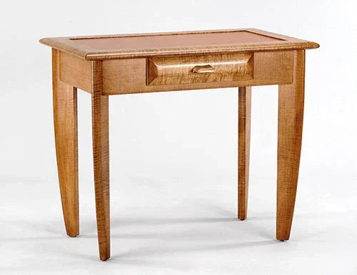 Leather Top Writing Desk Enrico Bartolini