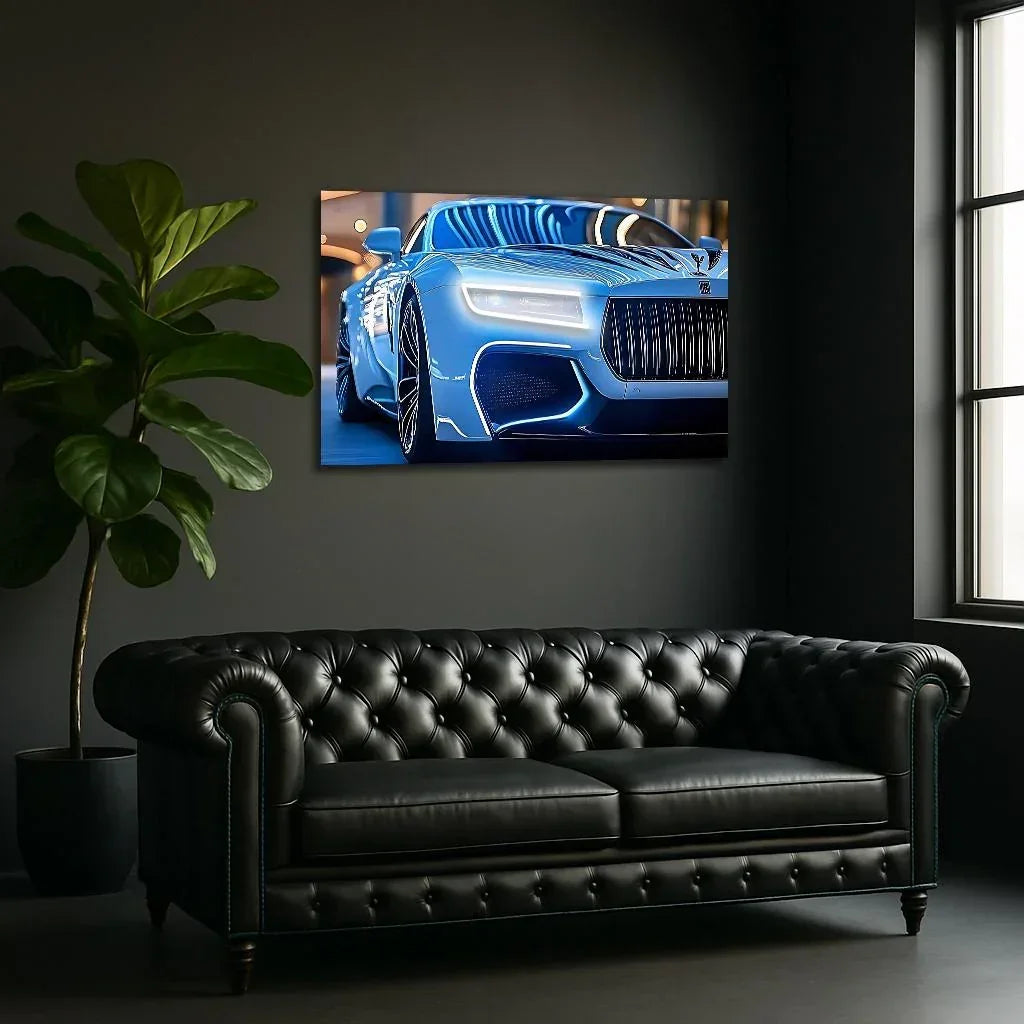 LED Car Neon Sign – UV‑Printed Acrylic, Easy Install Peony Atelier