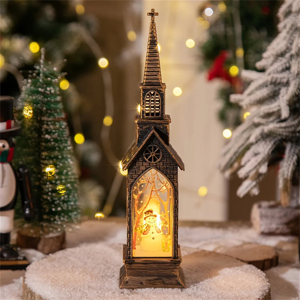 4pcs LED Electronic Candle Lights - Smart Holiday Decor with Realistic Flame Effect, Battery-Powered (Batteries Not Included) for Christmas, New Year, Autumn & Winter - Fireplace & Bedroom Night Lights, Festive Ornaments, Can House Of Avana