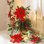 30LED Christmas Holiday Decorative Flower Vine Lights, Festive Desktop Decoration Atmosphere Lights (Battery Not Included) House Of Avana [[SKU:HOA-DSK-008]]