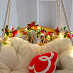 30LED Christmas Holiday Decorative Flower Vine Lights, Festive Desktop Decoration Atmosphere Lights (Battery Not Included) House Of Avana