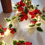 30LED Christmas Holiday Decorative Flower Vine Lights, Festive Desktop Decoration Atmosphere Lights (Battery Not Included) House Of Avana [[SKU:HOA-DSK-008]]