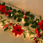 30LED Christmas Holiday Decorative Flower Vine Lights, Festive Desktop Decoration Atmosphere Lights (Battery Not Included) House Of Avana [[SKU:HOA-DSK-008]]