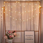 200cm Extra Long LED Lights - Elegant Curved Garland String with Warm & Cool LED, Hanging Lights for Wedding, Party,, Office, Photo Shoot Decorations - No Electronics Needed, Easy Installation (Low Voltage) - Ideal Gift for G House Of Avana [[SKU:HOA-GDN-027]]