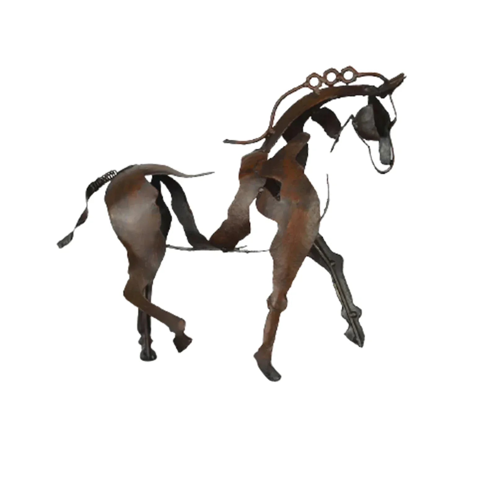 LED Metal Horse Sculpture - House Of Avana