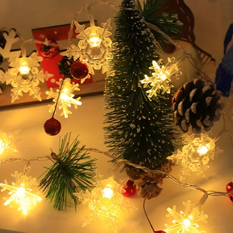 Christmas Lights, 3.05 meter 30 LED String Lights, Fairy Lights for Home Party Interior Decoration, Christmas Tree Decoration Halloween Thanksgiving Wedding Birthday Party Decoration House Of Avana [[SKU:HOA-GDN-029]]