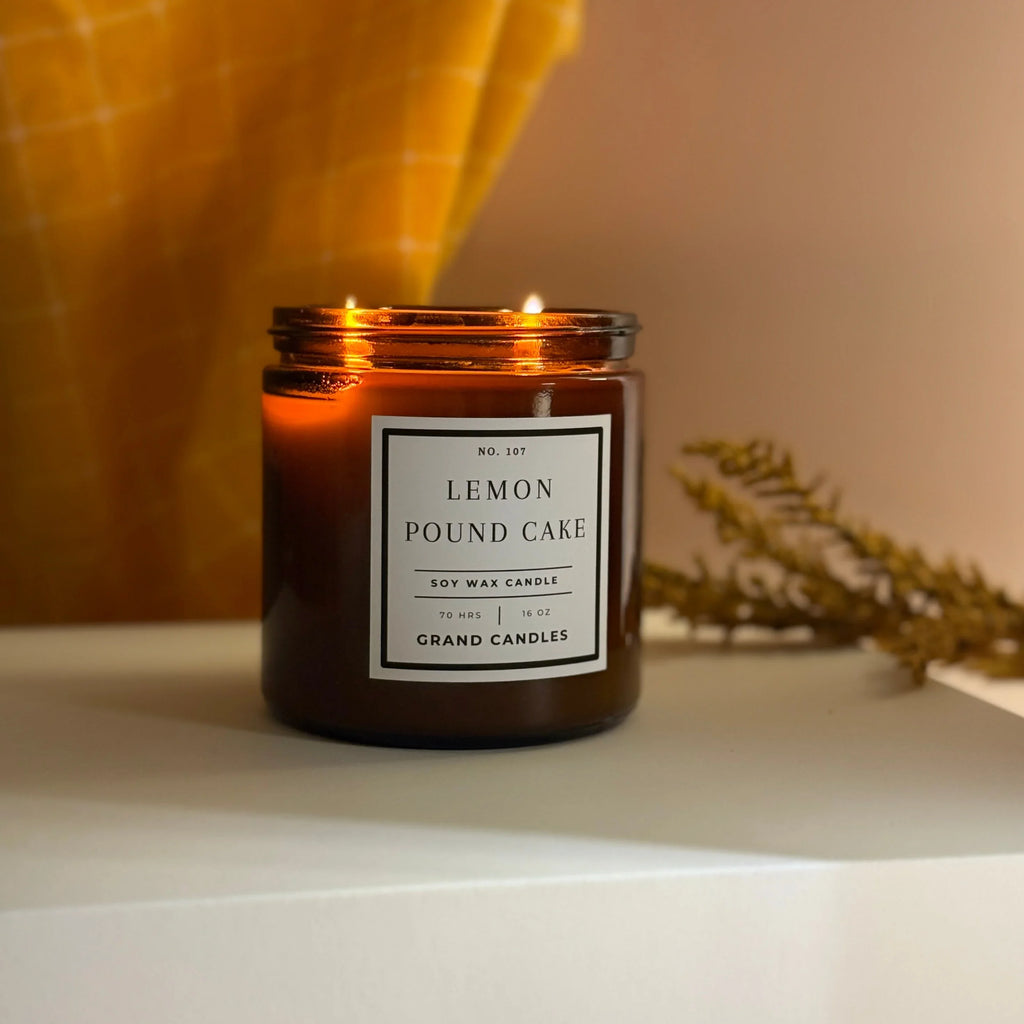 Lemon Pound Cake Candle Grand Candles LLC