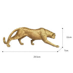 Leopard Decor - Cheetah Print Gold Accent | Animal Sculpture | product view 18 | Modern home decor | House of Avana