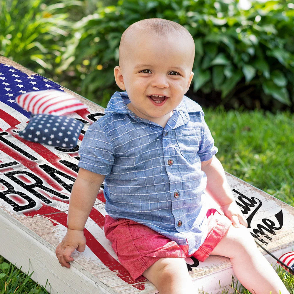 Let's Go Brandon - Cornhole Board Wrap - Set of 2 Lone Star Art