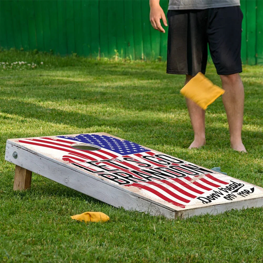 Let's Go Brandon - Cornhole Board Wrap - Set of 2 Lone Star Art