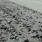 Light blue grey checkered rug, soft grey tones, woven design - House of Avana