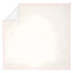 400TC Cotton Scallop Embroidery & Border Sateen Solid Duvet Cover Set PushpLinen