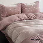 Lilou Velvet Butterfly Bedding Set / Eclipse Black Ever Lasting