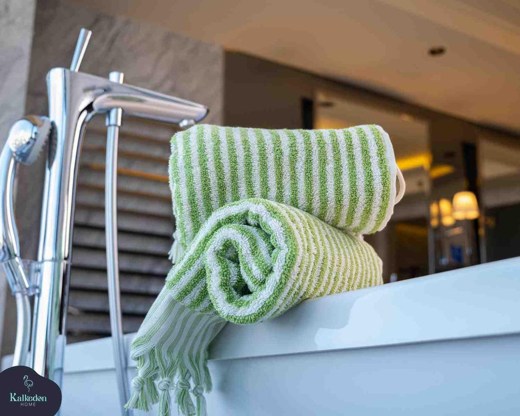 Striped Hand Towel