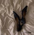 Amelie Lace Embroidered Linen Cotton Bedding Set, detail shot - House Of Avana